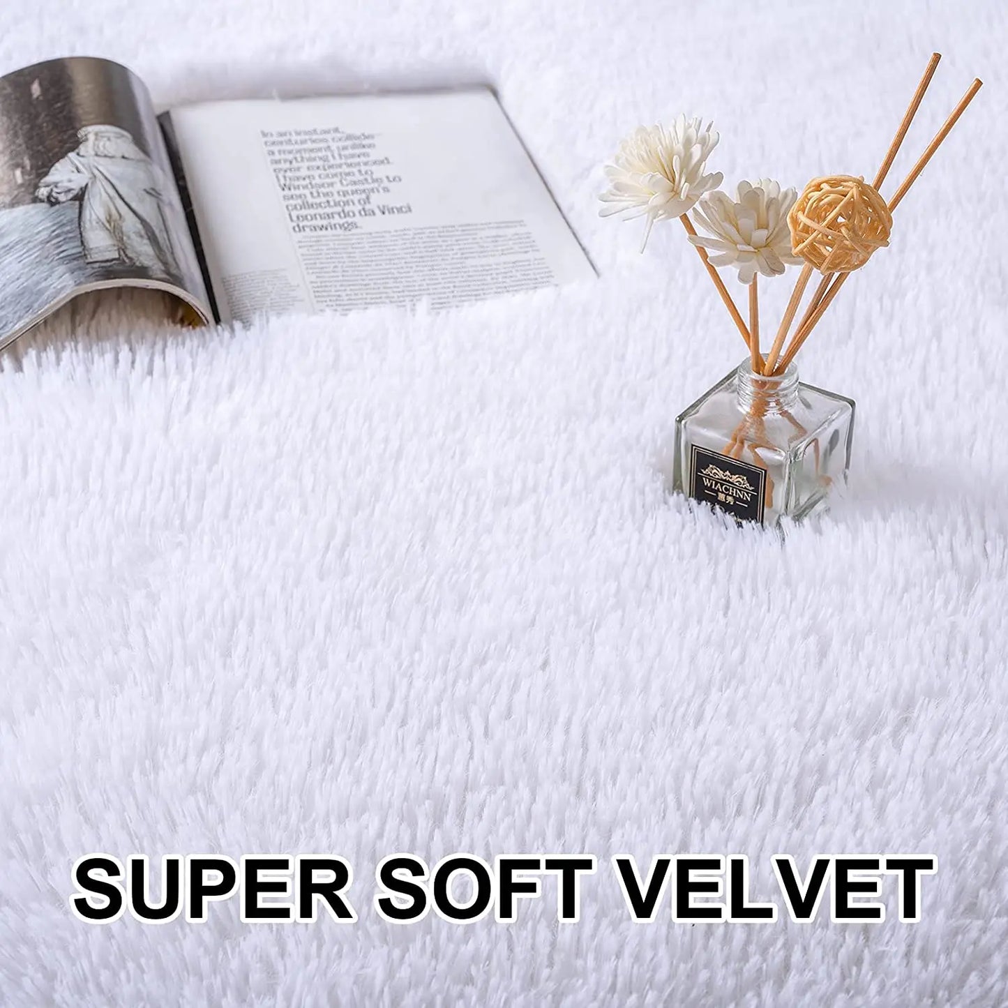 Oval Fluffy Ultra Soft Area Nursery Mats