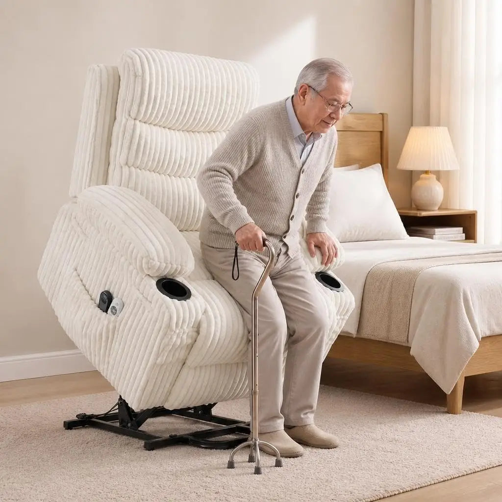 Modern Manual Power Single Recliner