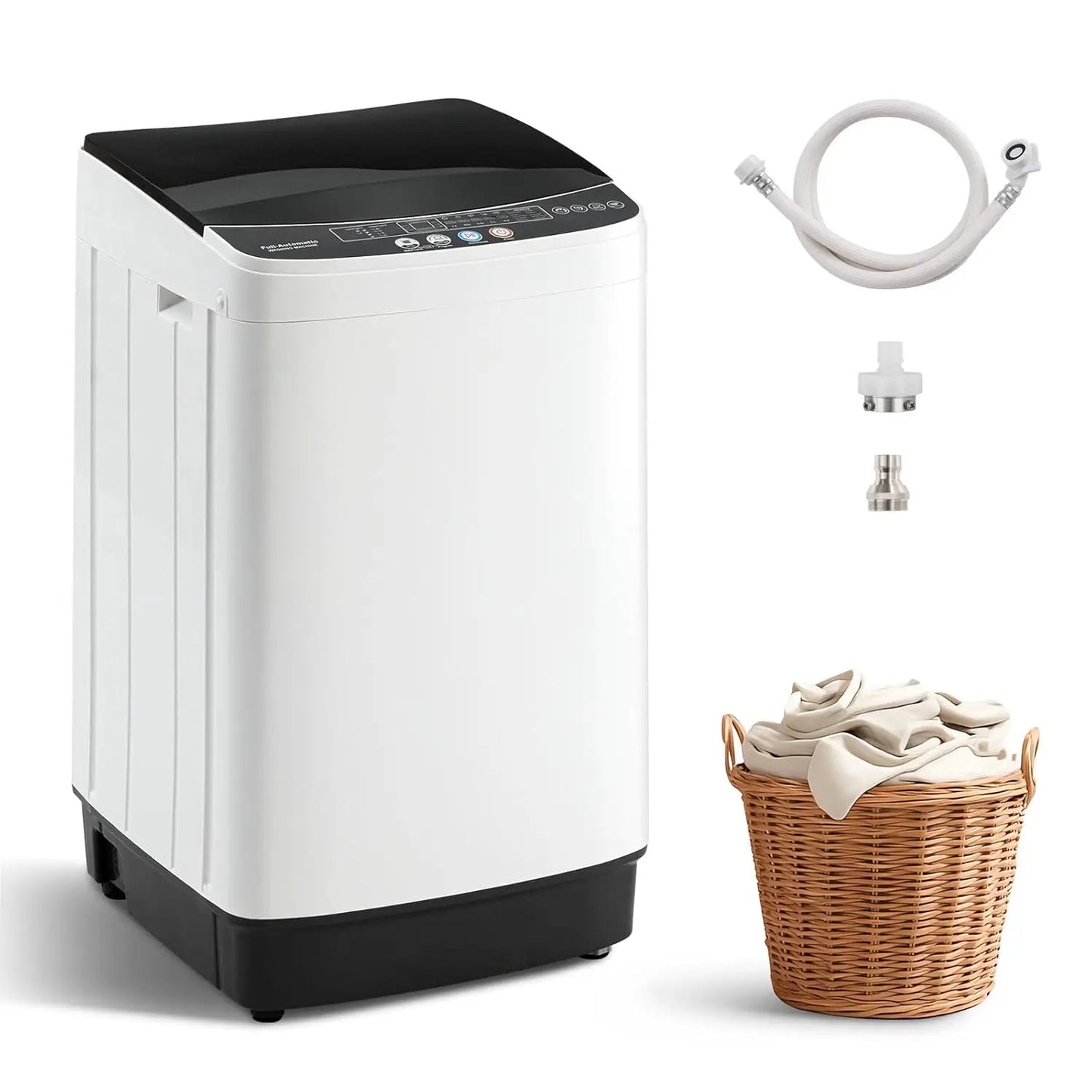 Full-Automatic Laundry Machine with Stainless Steel Drum