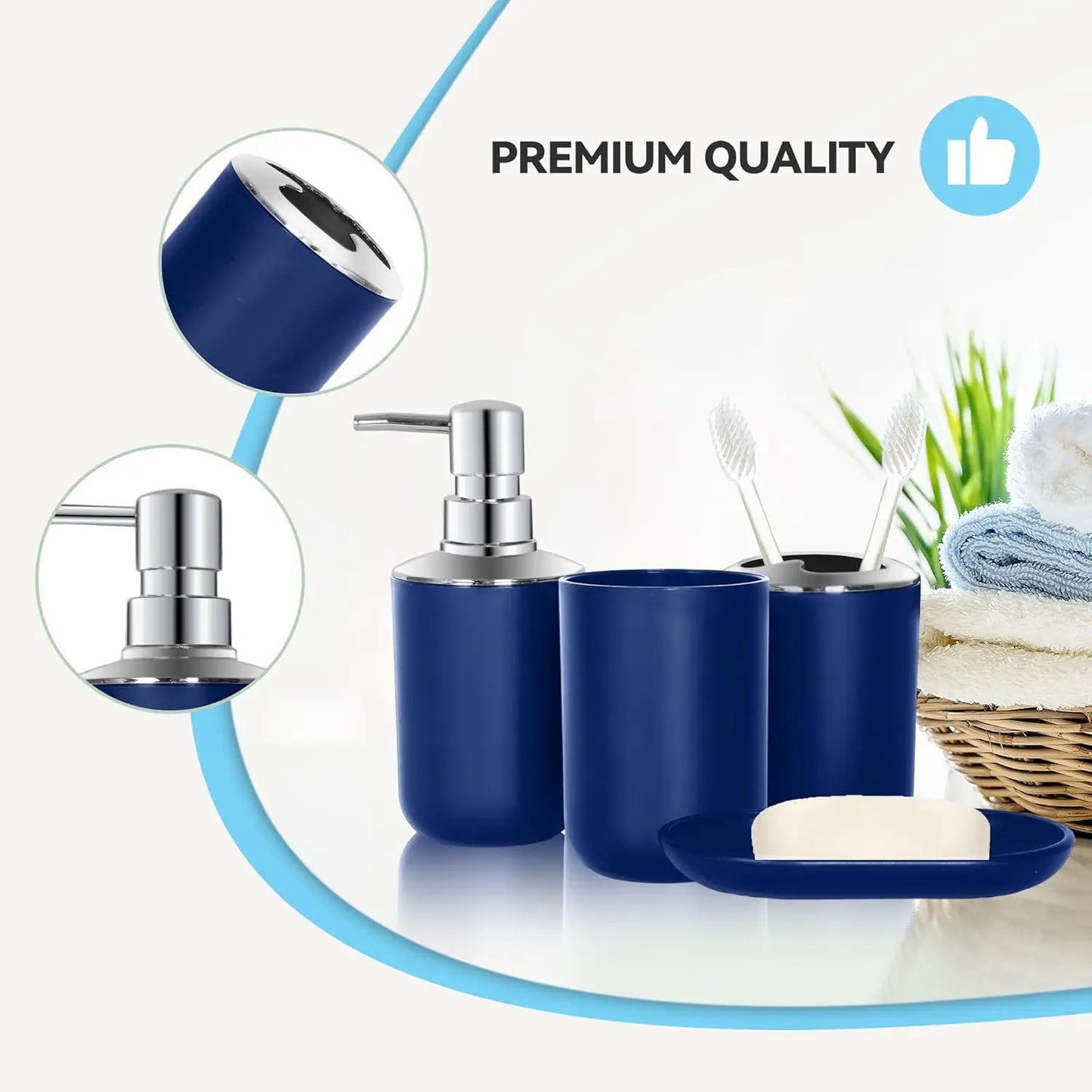 Bathroom Accessories Set