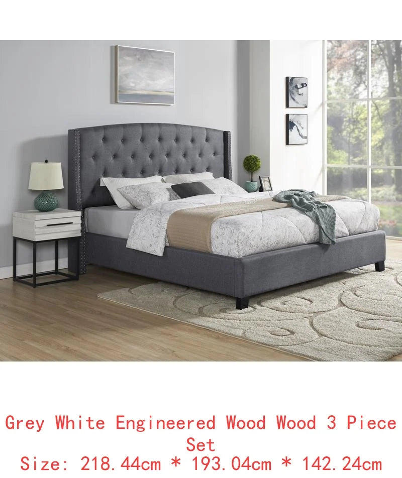 Contemporary Upholstered Bedroom Set