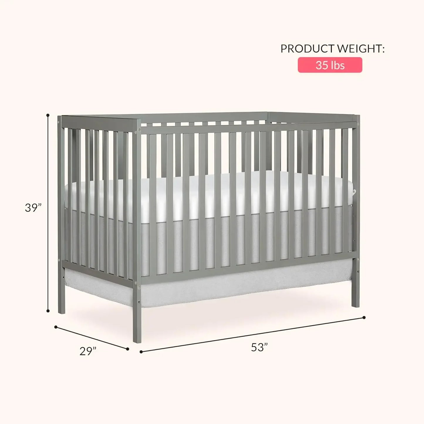 Full-Size Baby Crib