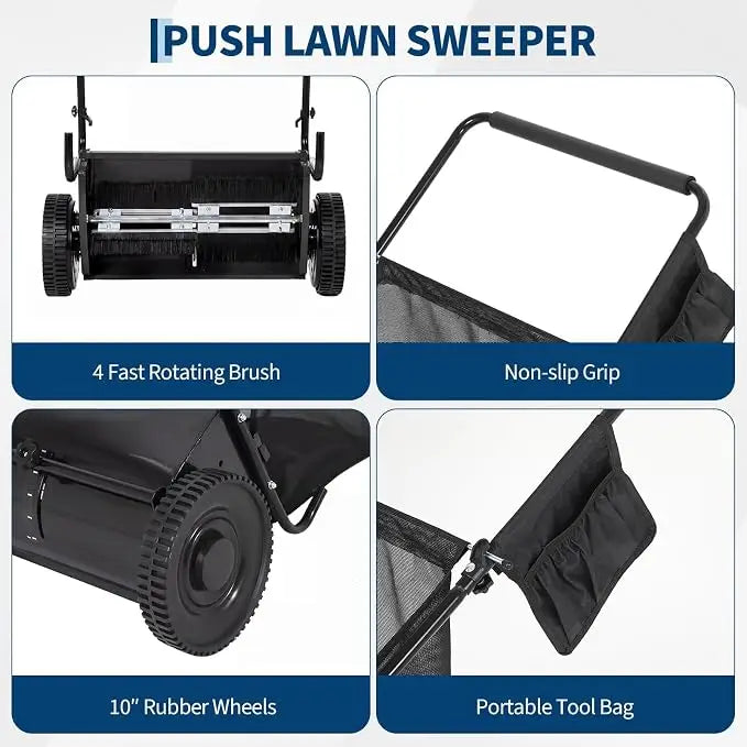 Push Lawn Sweeper