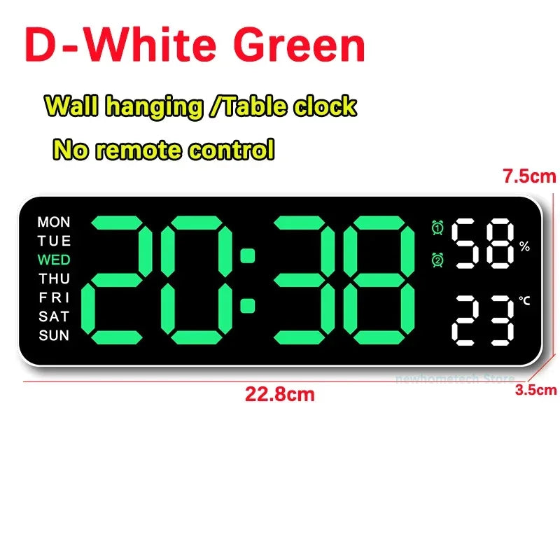 Decoration Remote Control Clock