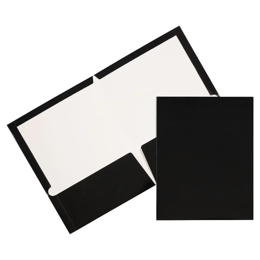 Laminated Glossy Two Pocket Folders