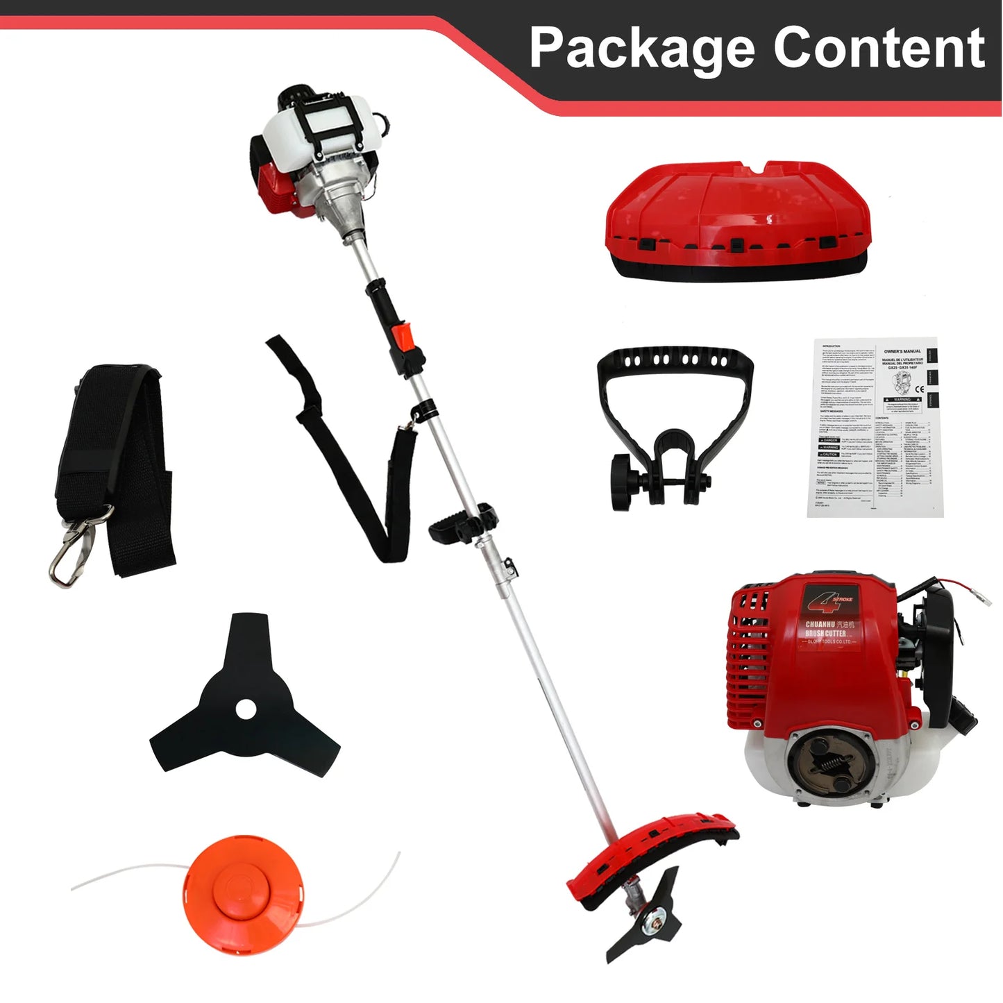 Gas Cordless Weed Wacker Light High-Power