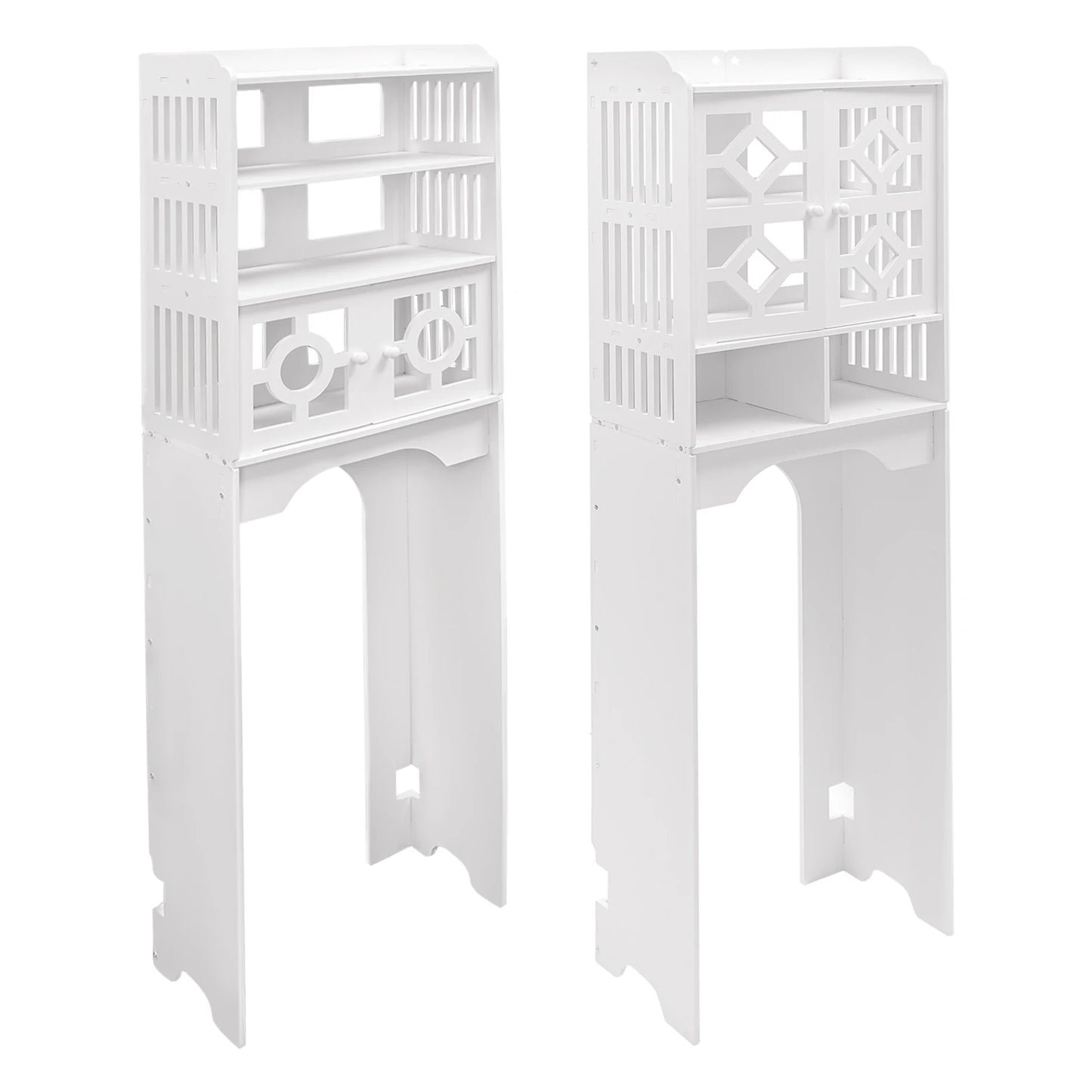 Over The Toilet Storage Cabinet Organizer