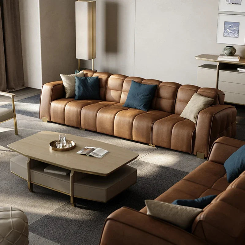 Elegant Romantic Comfortable Light Luxury Living Room Sofa Furniture