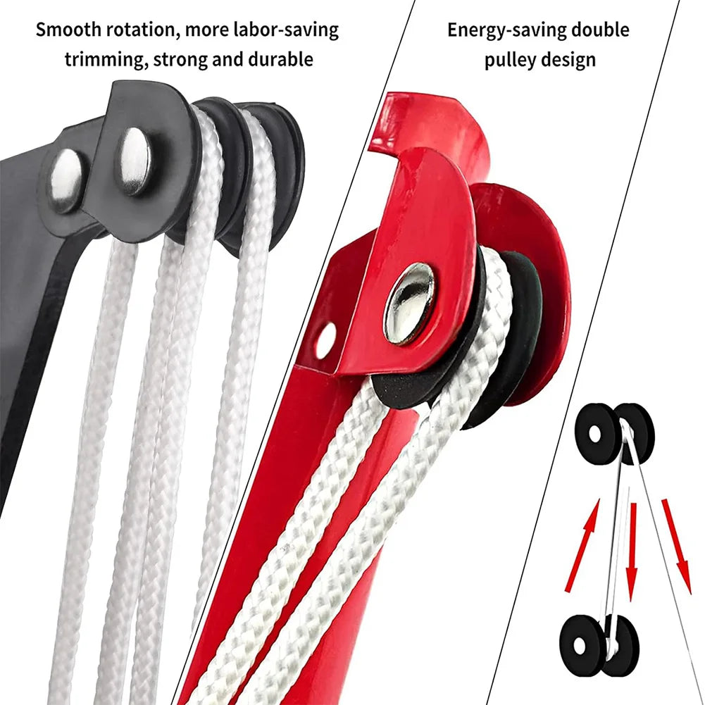 High Altitude Three Pulley Pruning Scissors