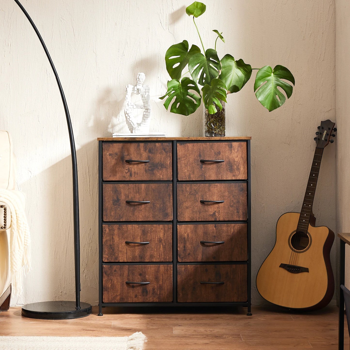 Fabric Cabinet Table Storage