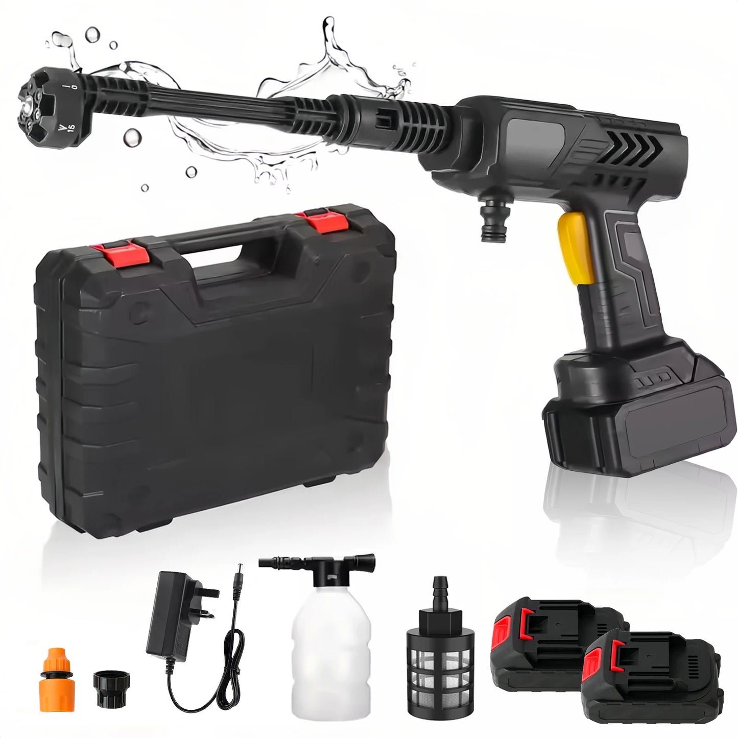 Cordless Pressure Washer Portable with Battery