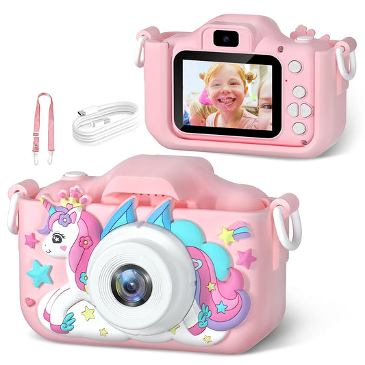 Kids Camera, Digital Video with Silicone Case