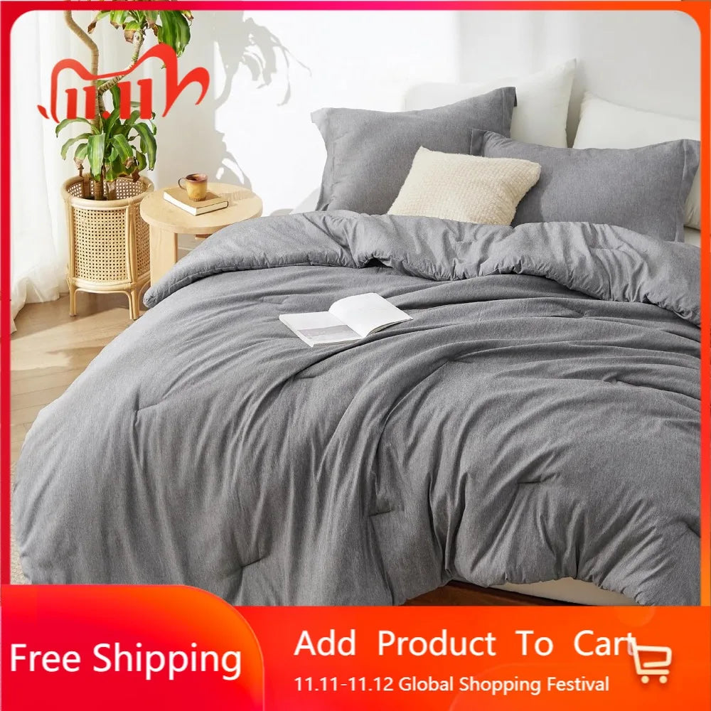 Bedsure Comforter Set - All-Season Soft Bedding