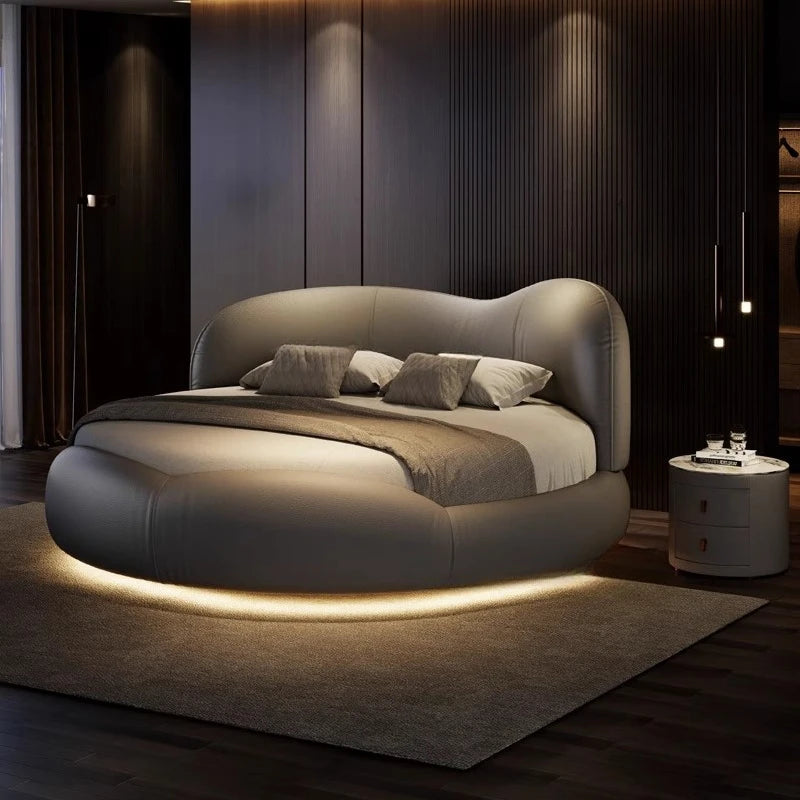 Modern Nordic luxury bed Base and frame