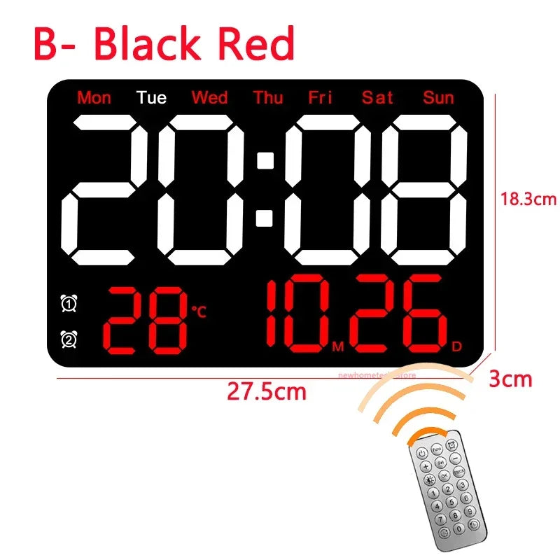 Decoration Remote Control Clock