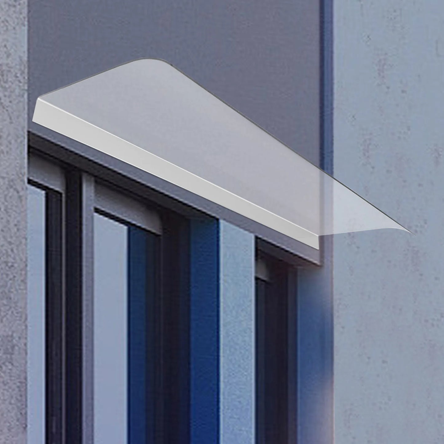 Frosted/Clear Outdoor Awning Canopy