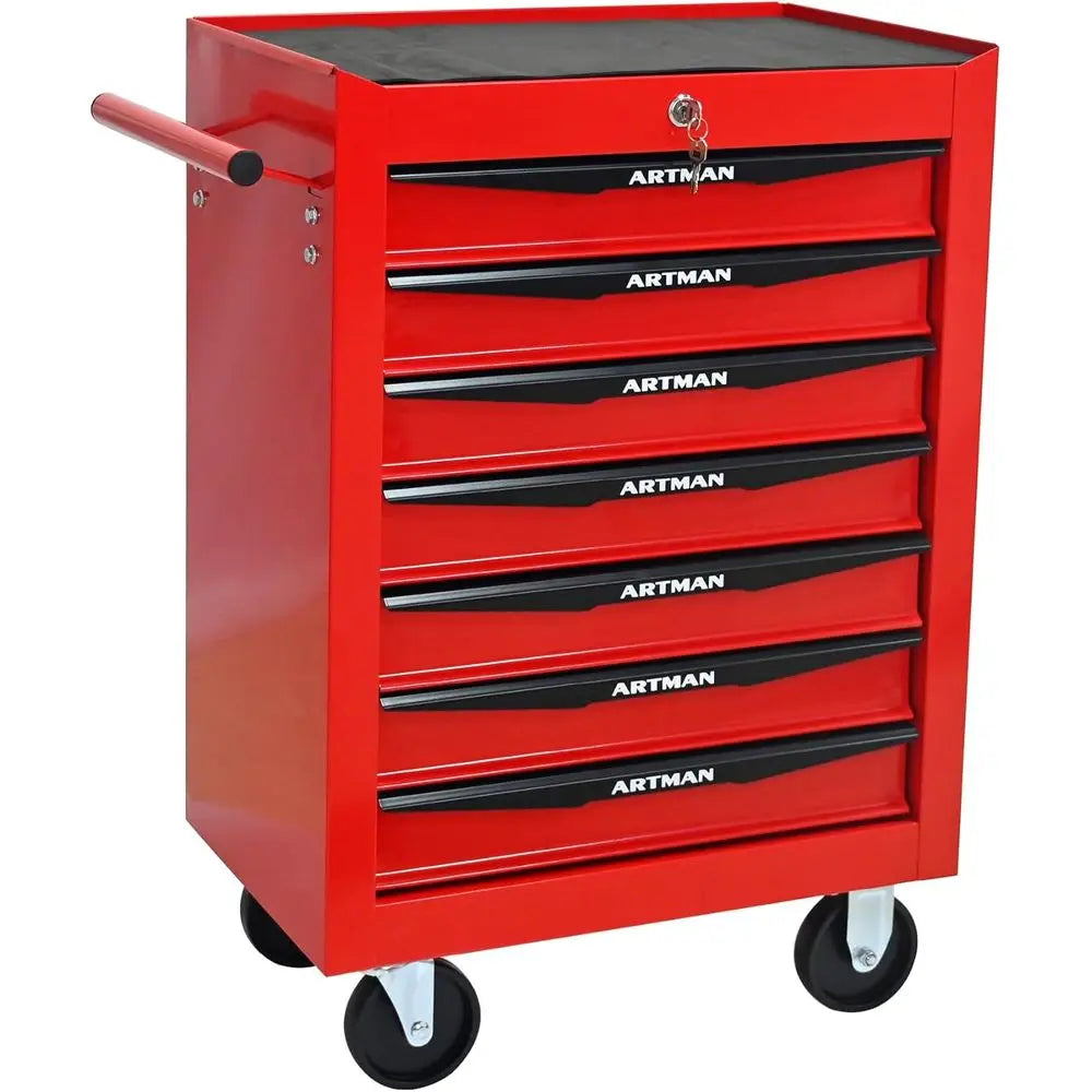 Lockable Storage Cabinet Rolling Tool