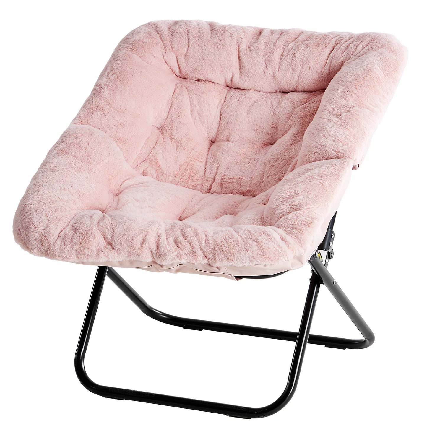 Large Size Cozy Soft Faux Fur Saucer Chairs