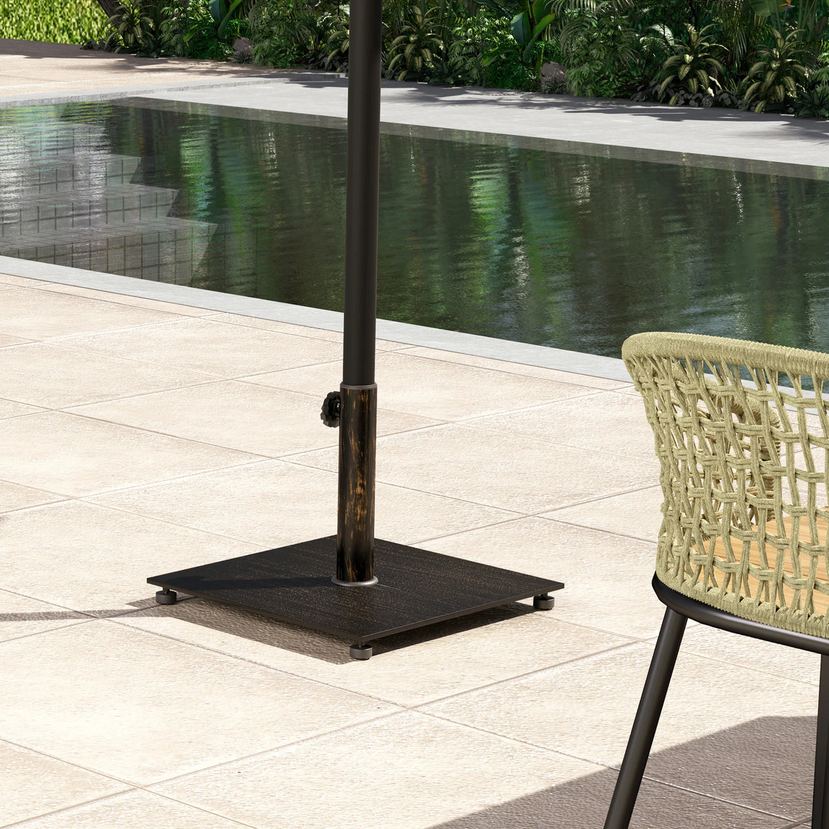 Square Patio Umbrella Base