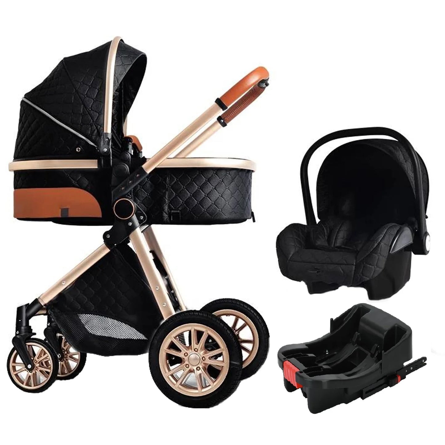 High Landscape 3 in 1 Baby Stroller