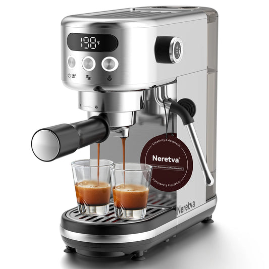 Espresso Machine Maker with LED Display