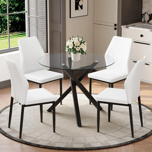 Round Dining Table Set
