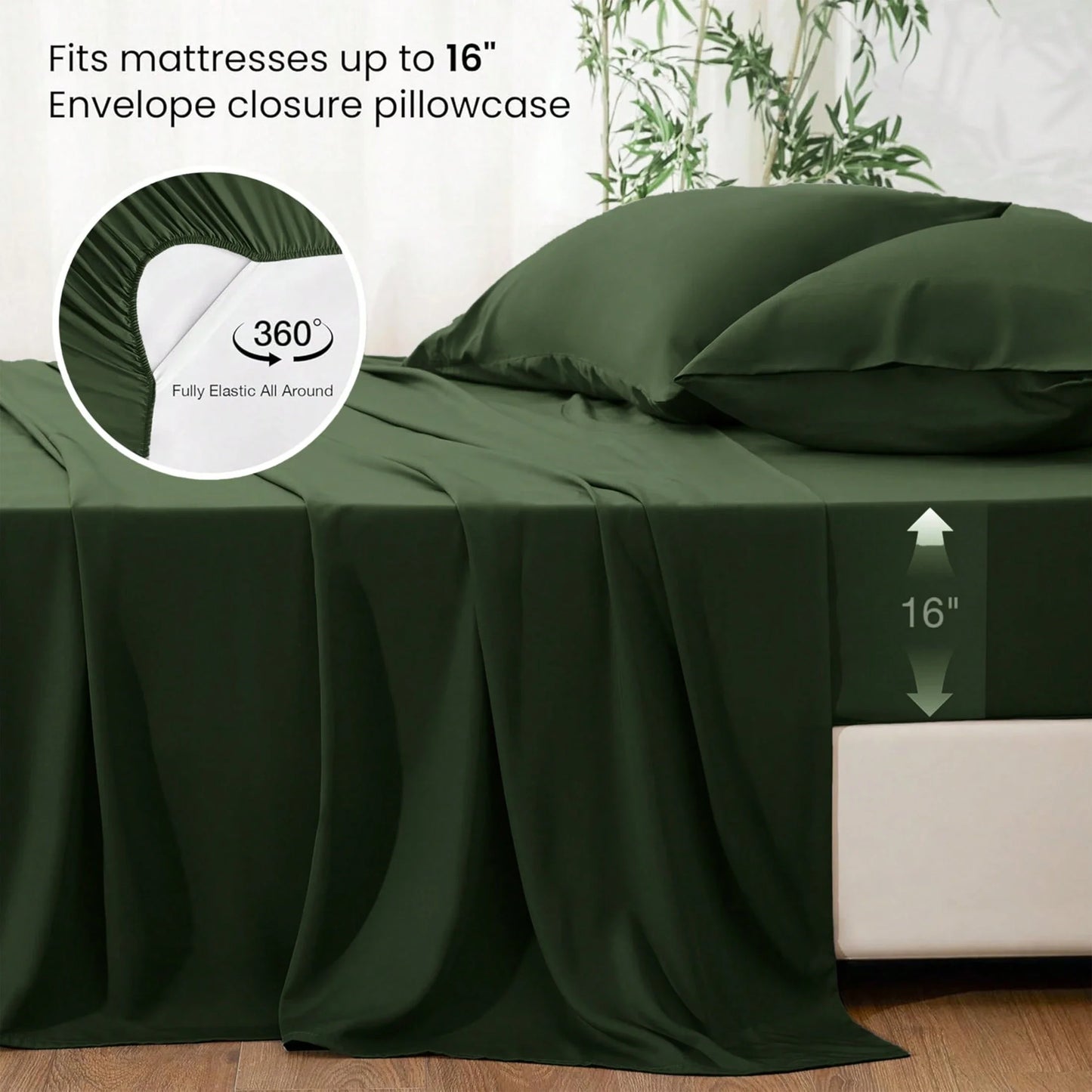Bamboo Viscose Bedding Set