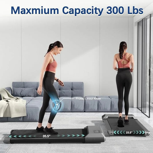 Walking Pad Treadmill with LCD Digital Data Display
