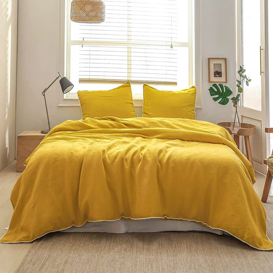 100% Linen Bedding Set