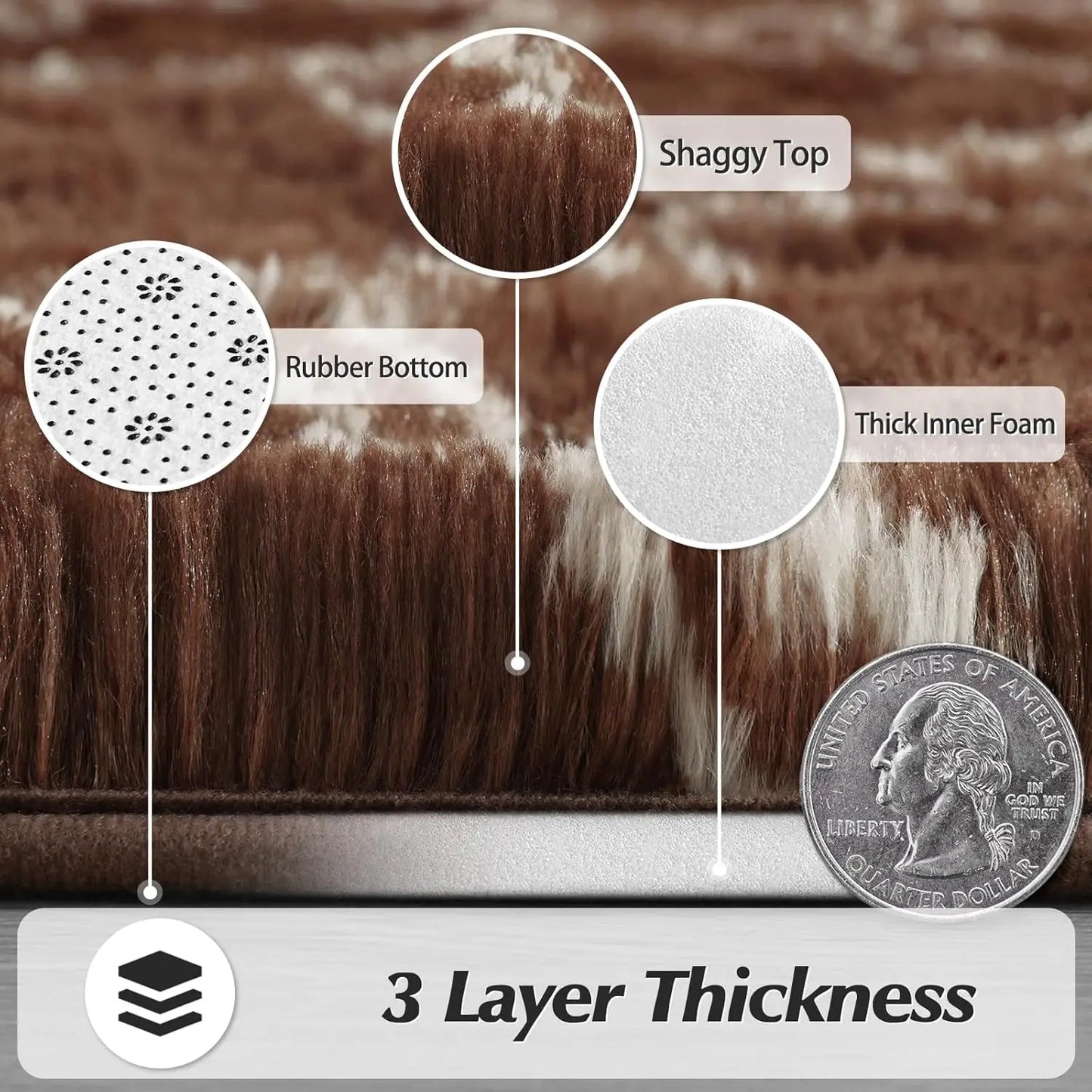 Soft Plush Fluffy Carpets/Rugs