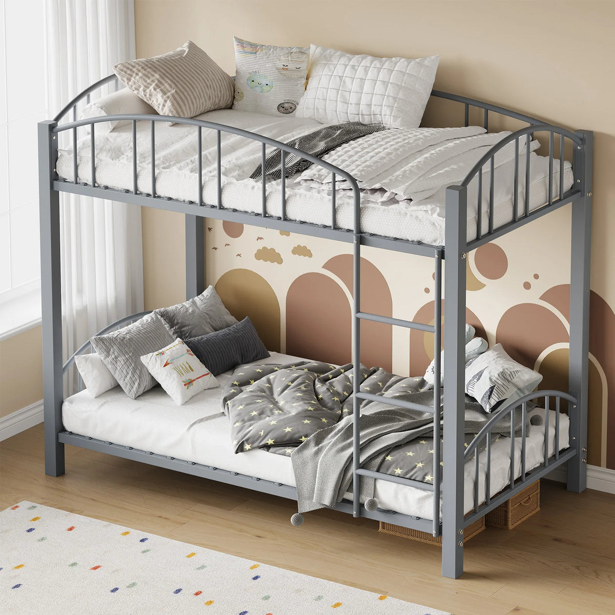 Space-Saving Heavy Duty Bunk Bed