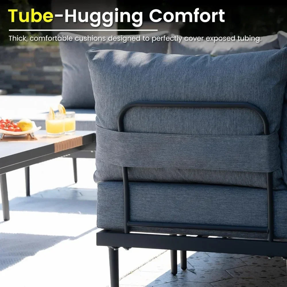 Metal Patio Furniture Set