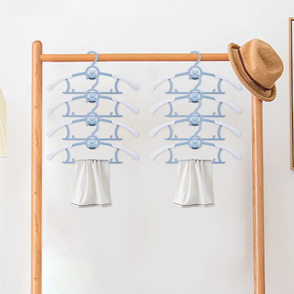 Non-slip Baby Clothes Hanger Adjustable Storage Hangers