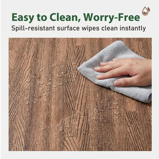 Wood Grain Interlocking Foam Floor Tiles
