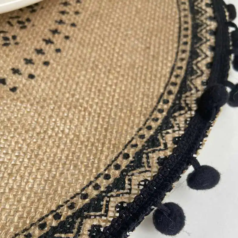 Rustic Macrame Handmade Cotton Woven Placemats