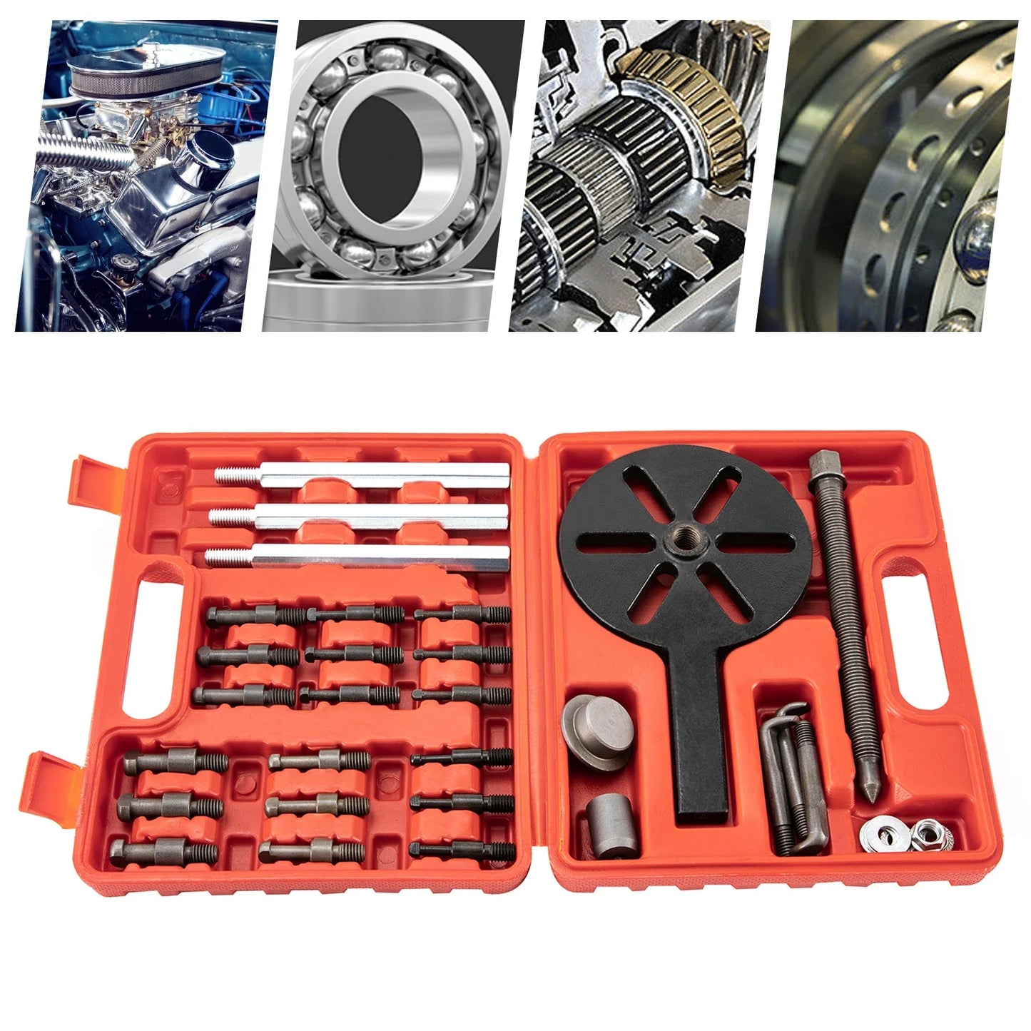 Steel Bearing Puller Set Quenched Inner Hole Extractor Kit