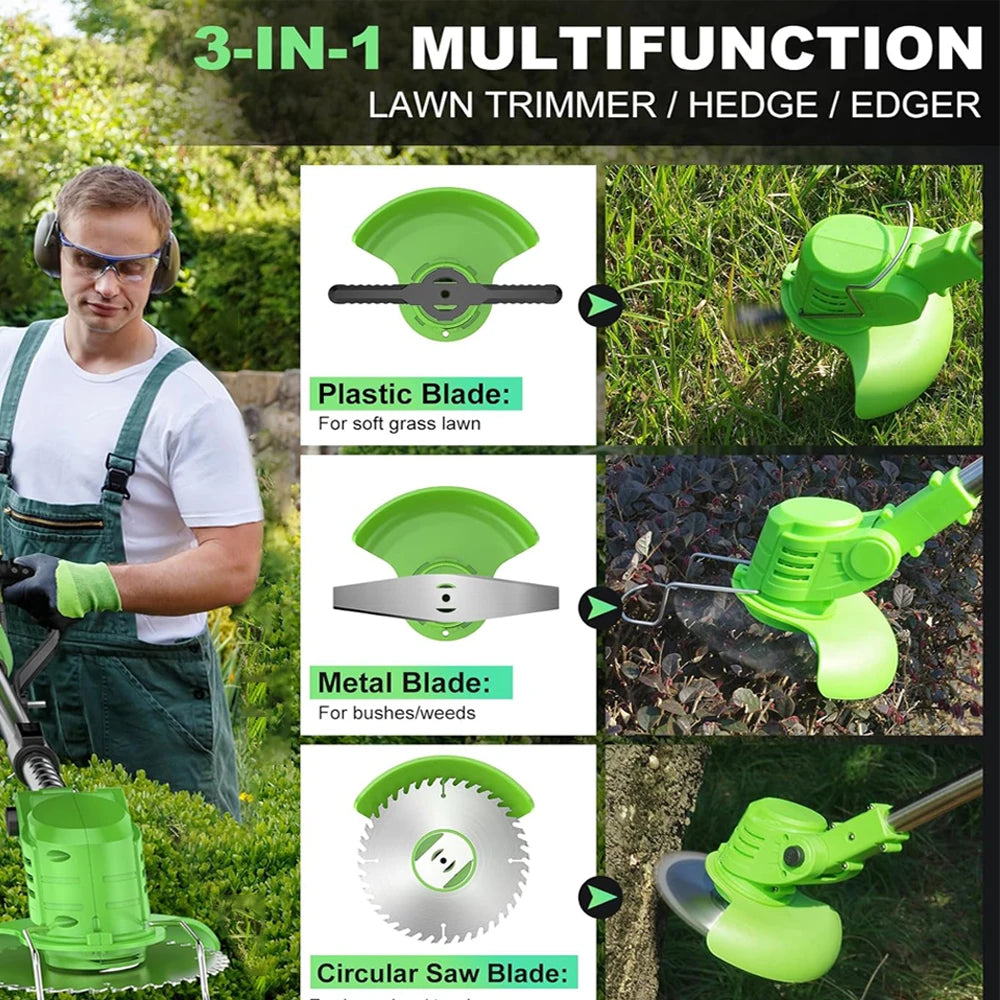 Trimmer Batteny Powered For Yard Lawn And Garden