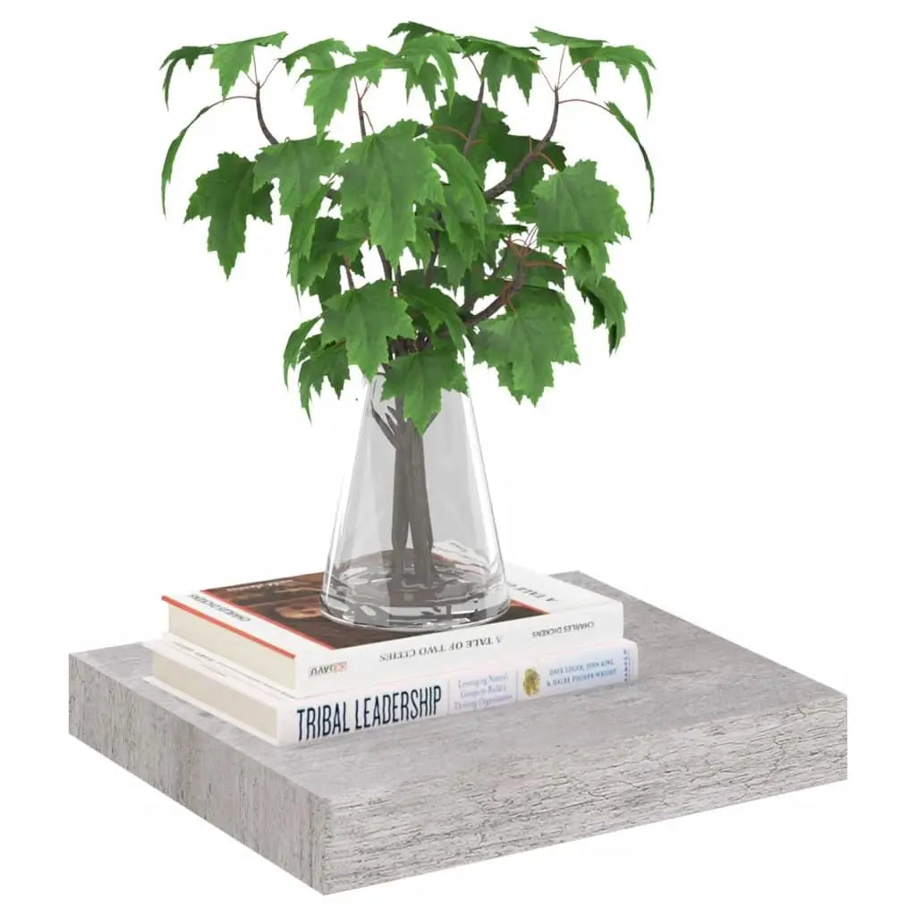 Concrete MDF Floating Wall & Display