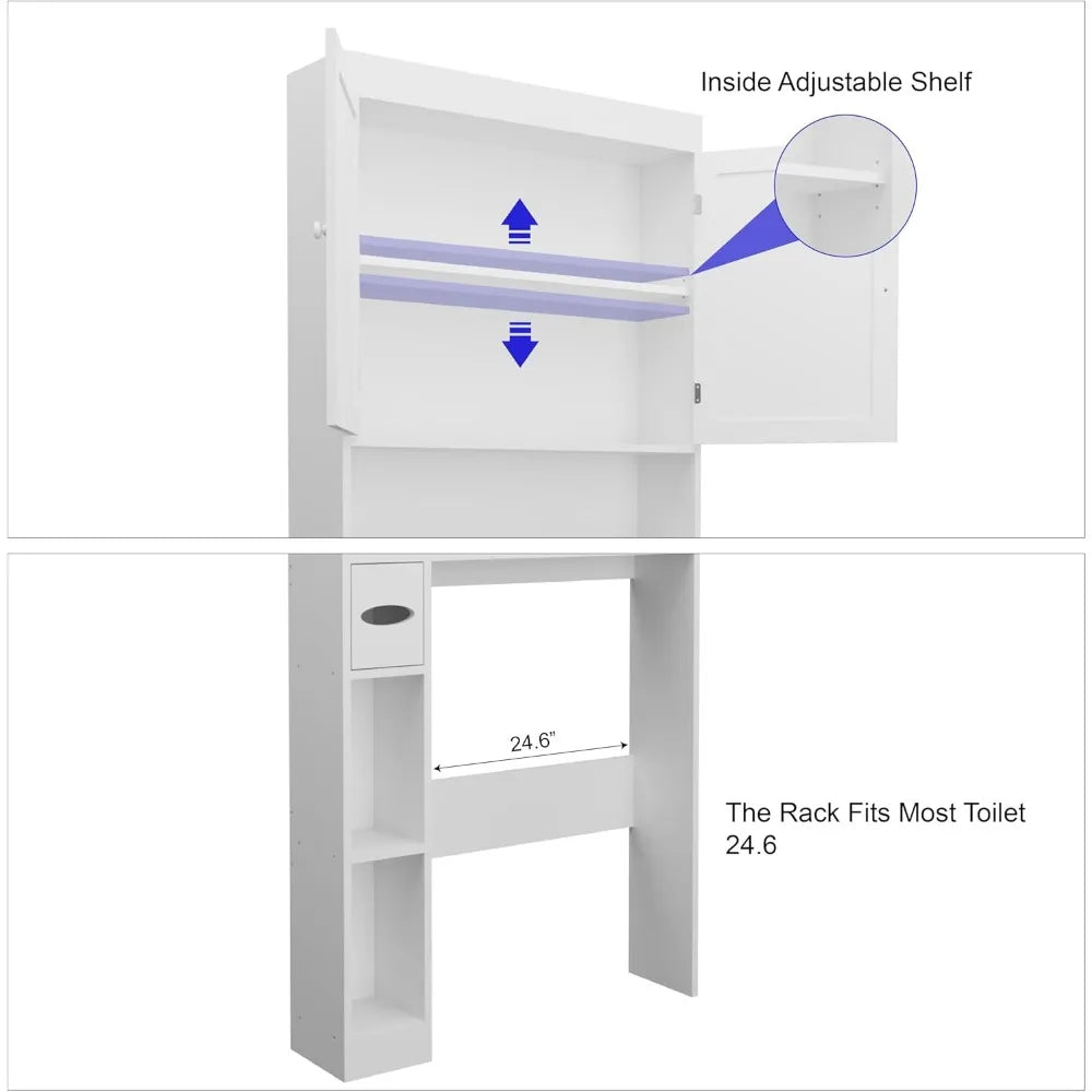 Over-The-Toilet Storage Cabinet