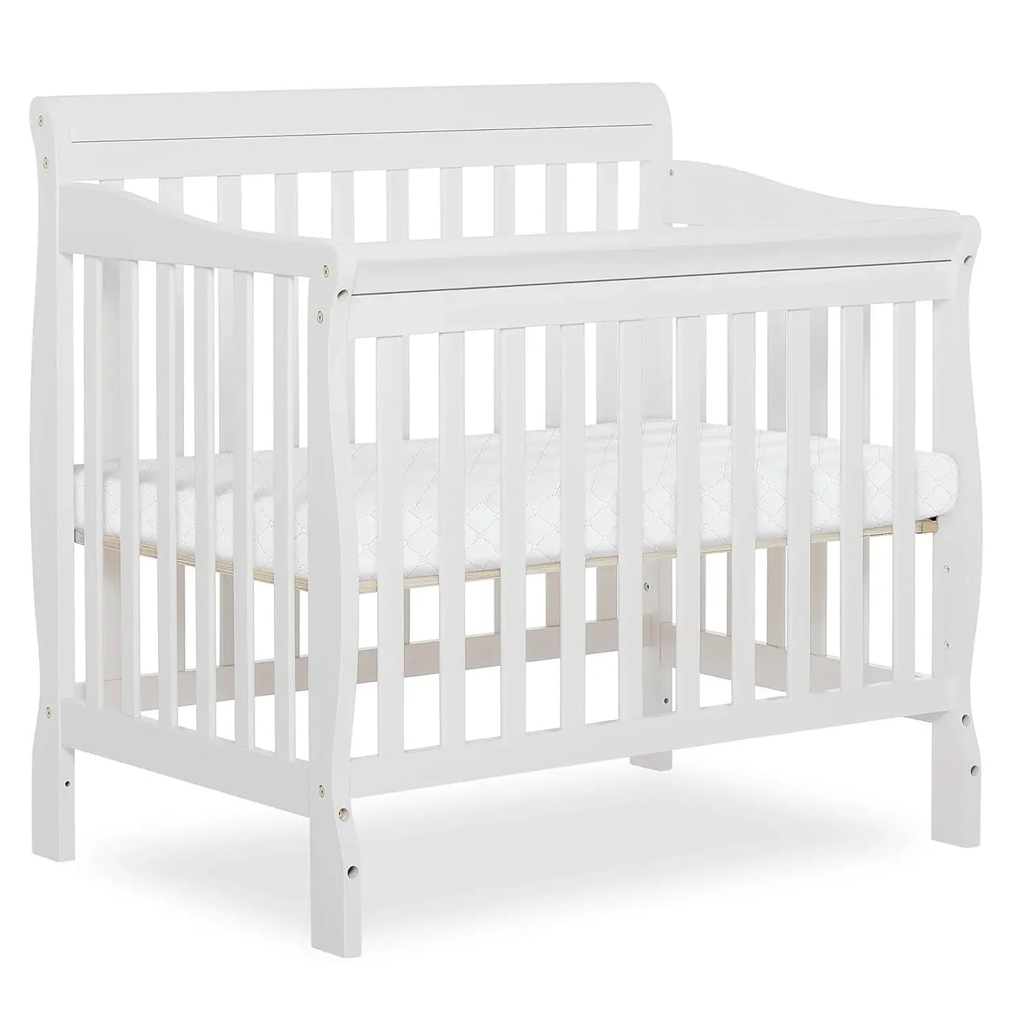 4-in-1 Convertible Mini Baby Crib