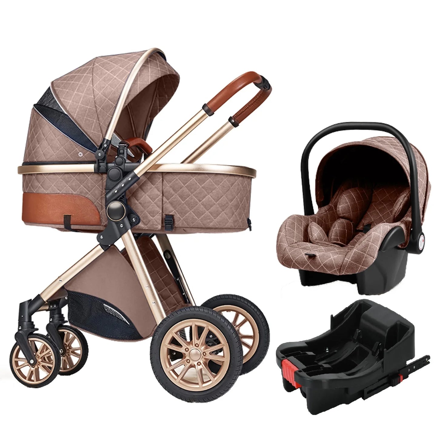 High Landscape 3 in 1 Baby Stroller