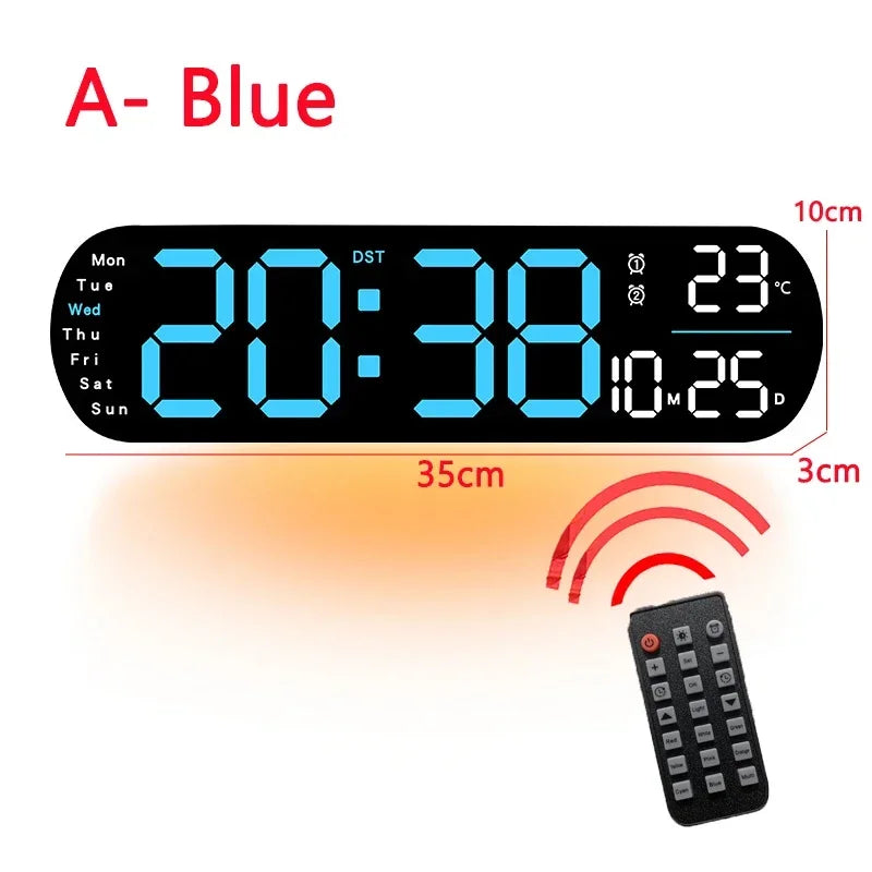 Decoration Remote Control Clock