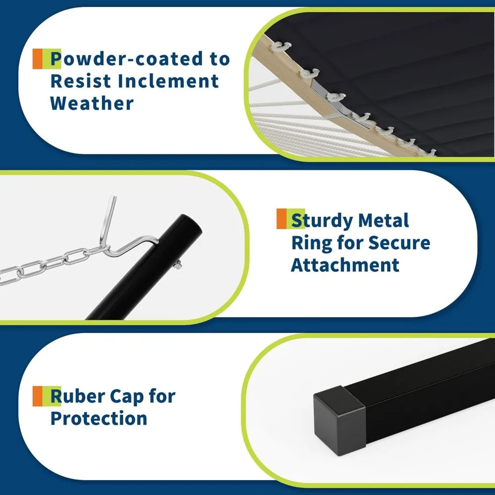 Double Hammock with Stand