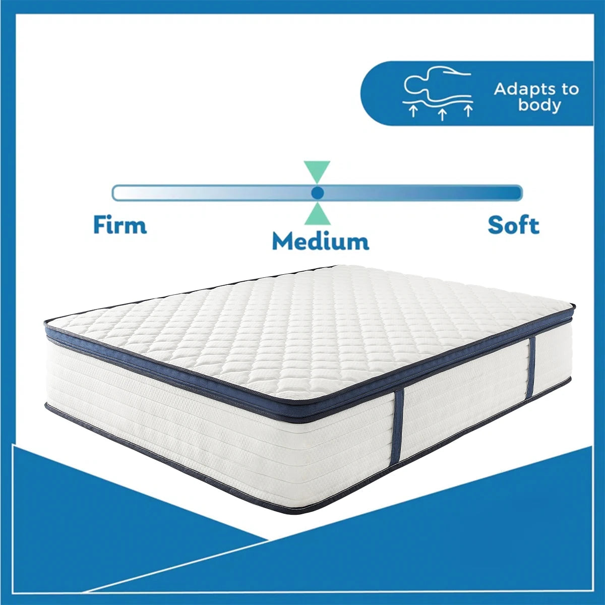 Mattress Gel Memory Foam Hybrid Mattress