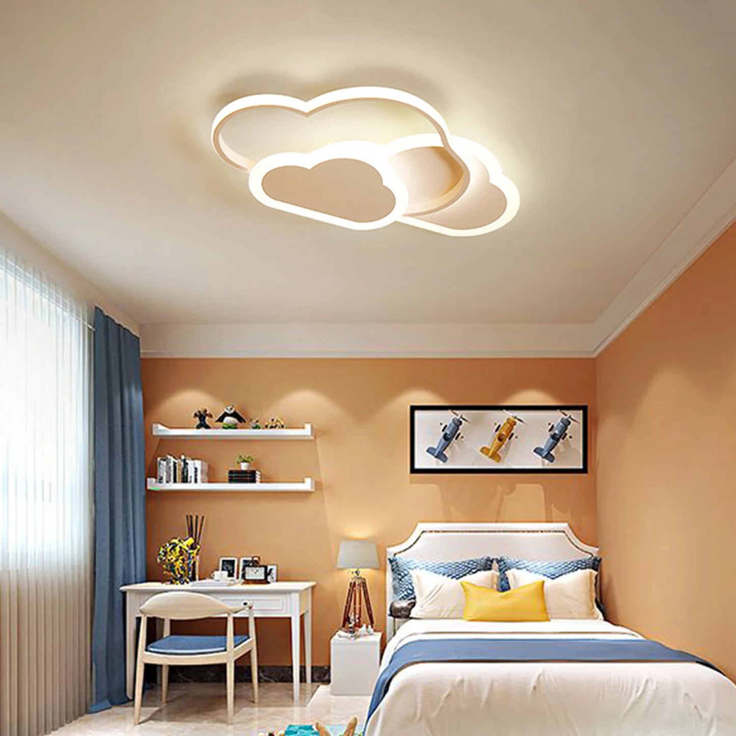 Modern Acrylic LED Creative Cloud Ceiling Light