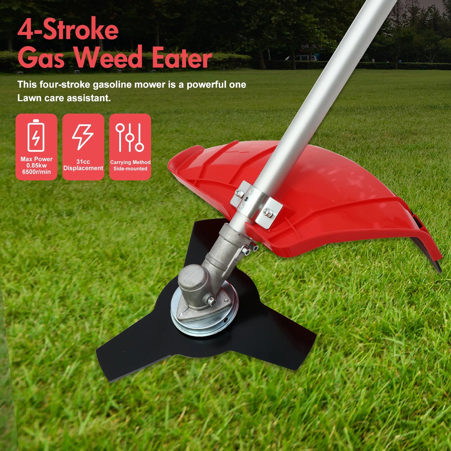 Gas Cordless Weed Wacker Light High-Power