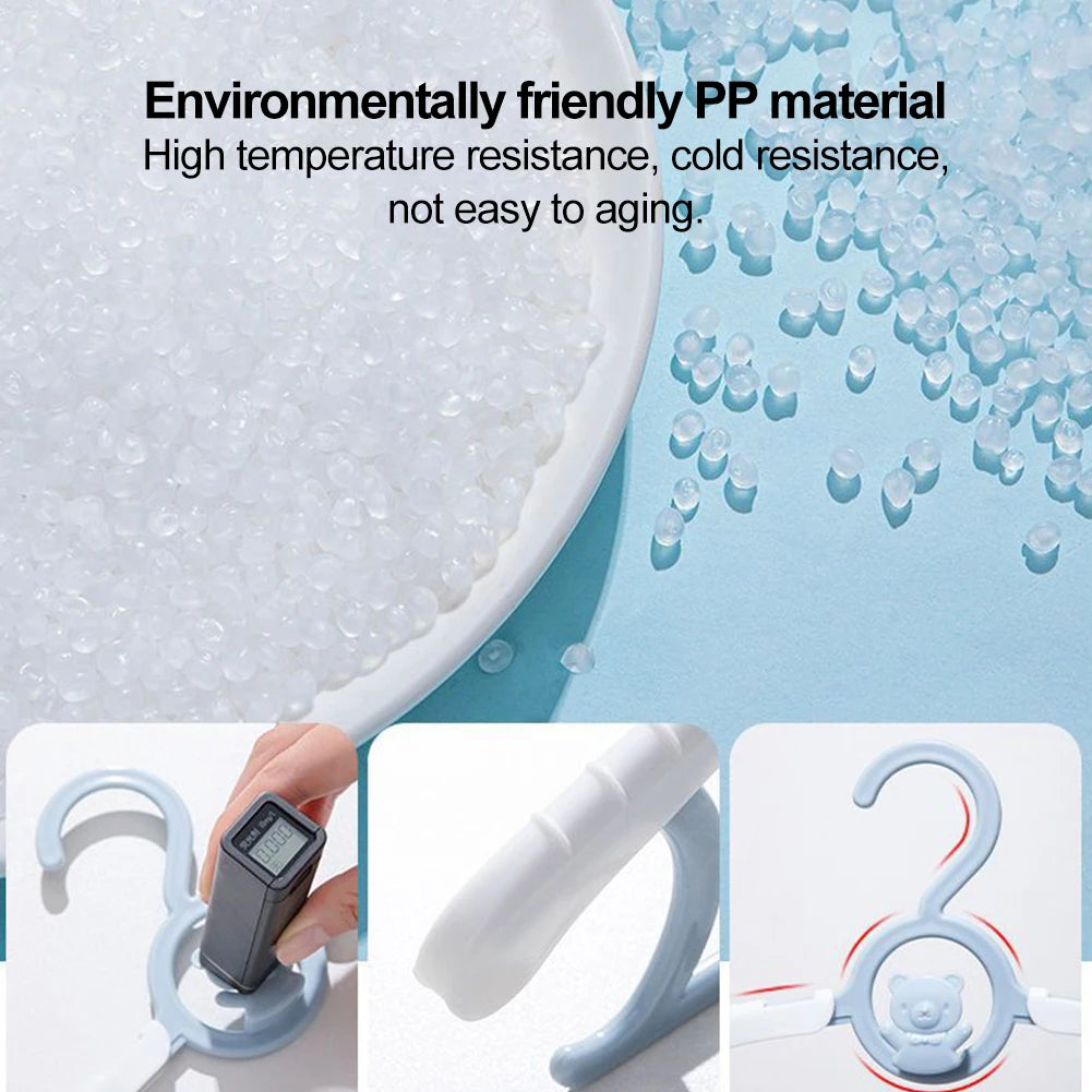 Non-slip Baby Clothes Hanger Adjustable Storage Hangers