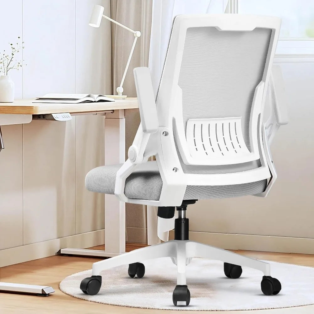 Ergonomic Computer Chair Flip-up Armrests