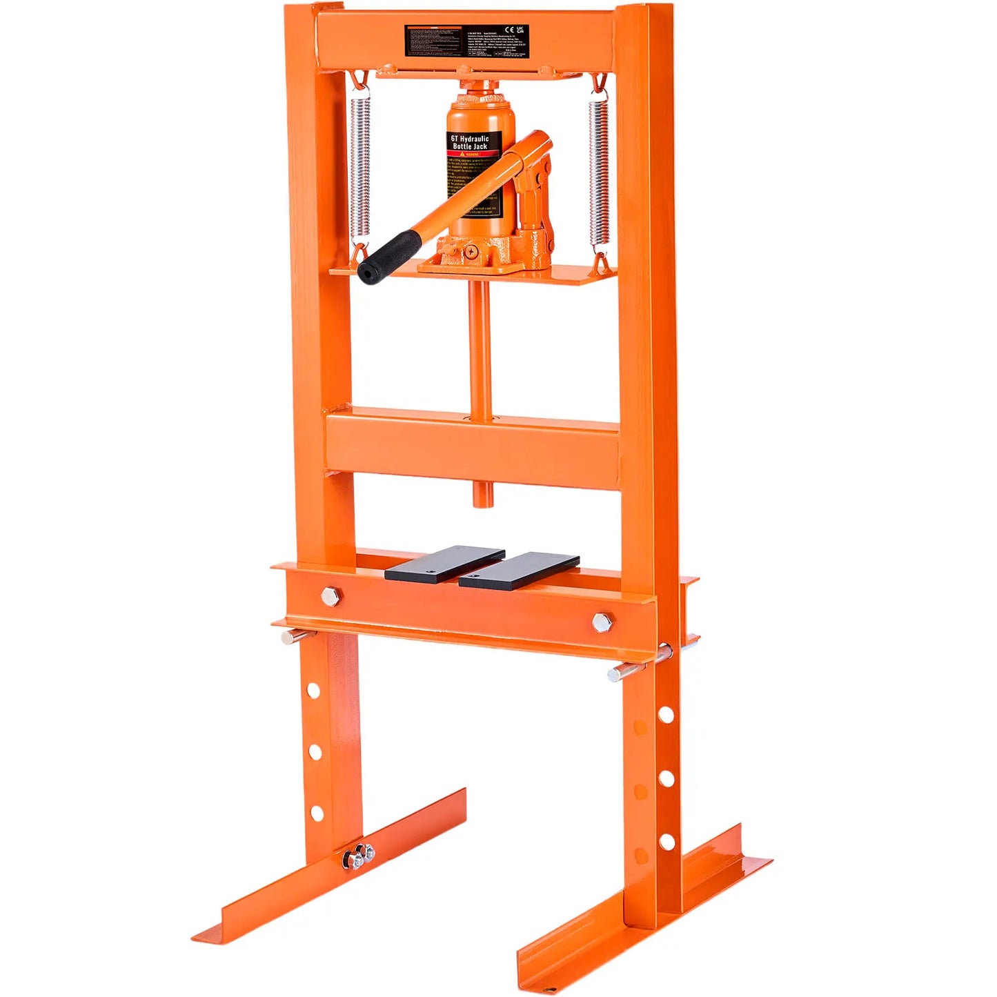 Hydraulic Shop Press 6T H-Frame
