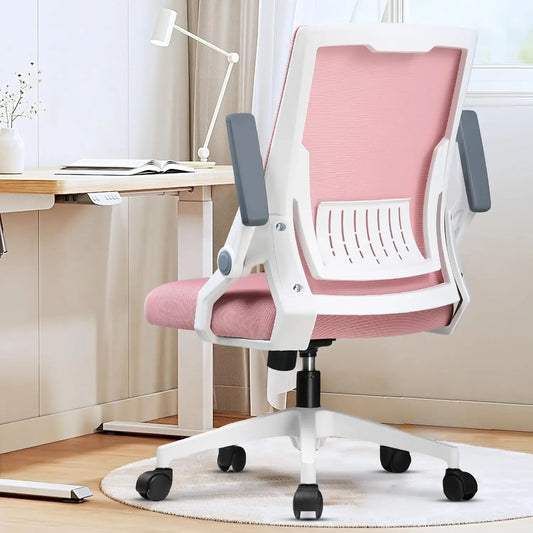 Ergonomic Computer Chair Flip-up Armrests